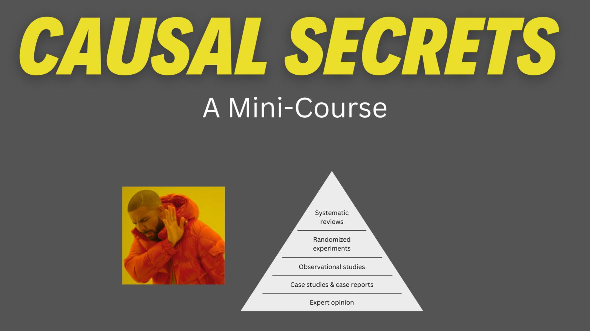 Causal Secrets Mini-Course Cover Causal Secrets Mini-Course Cover